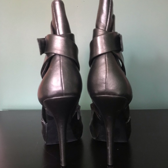 Open Toe Ankle Boots - Picture 2 of 4